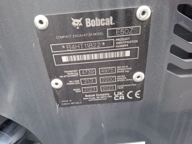 Bobcat E50z (Demo) - 52 490 € - Image 9